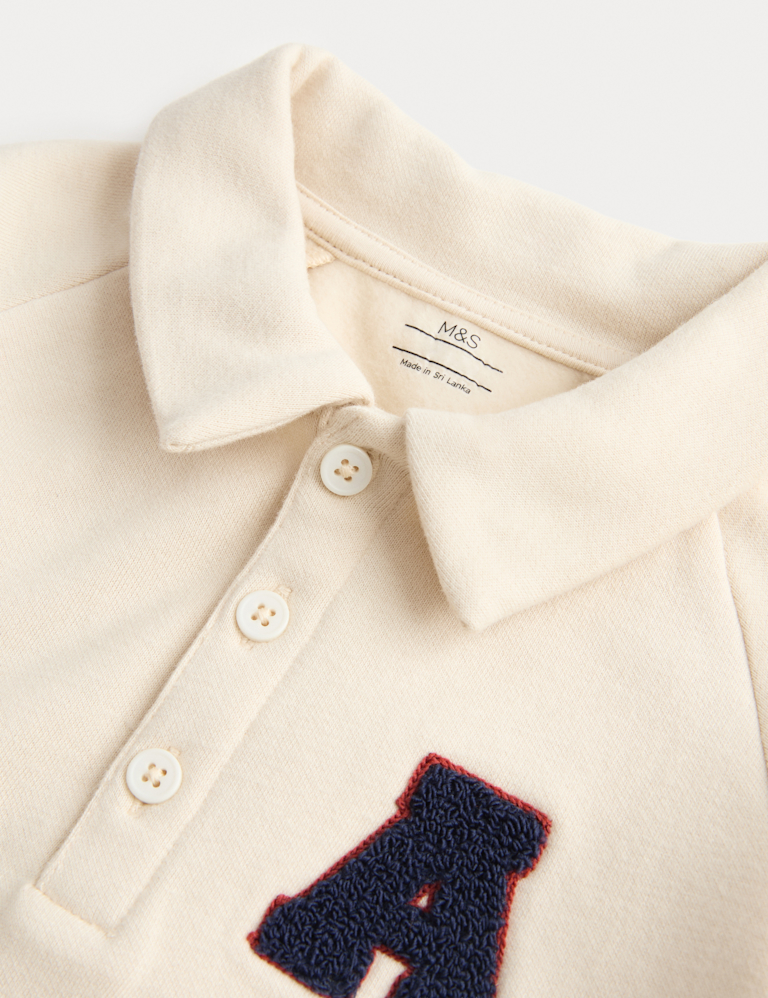 2pc Cotton Rich Collared Outfit (0 Mths-3 Yrs)