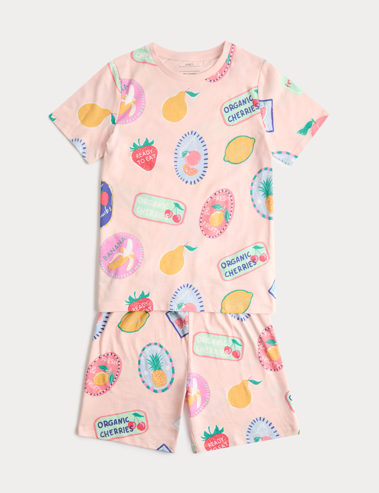 Kids’ Pure Cotton Fruit Pyjamas (1-16 Yrs)