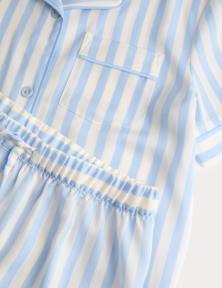 Kids’ Satin Striped Pyjamas (3-16 Years)
