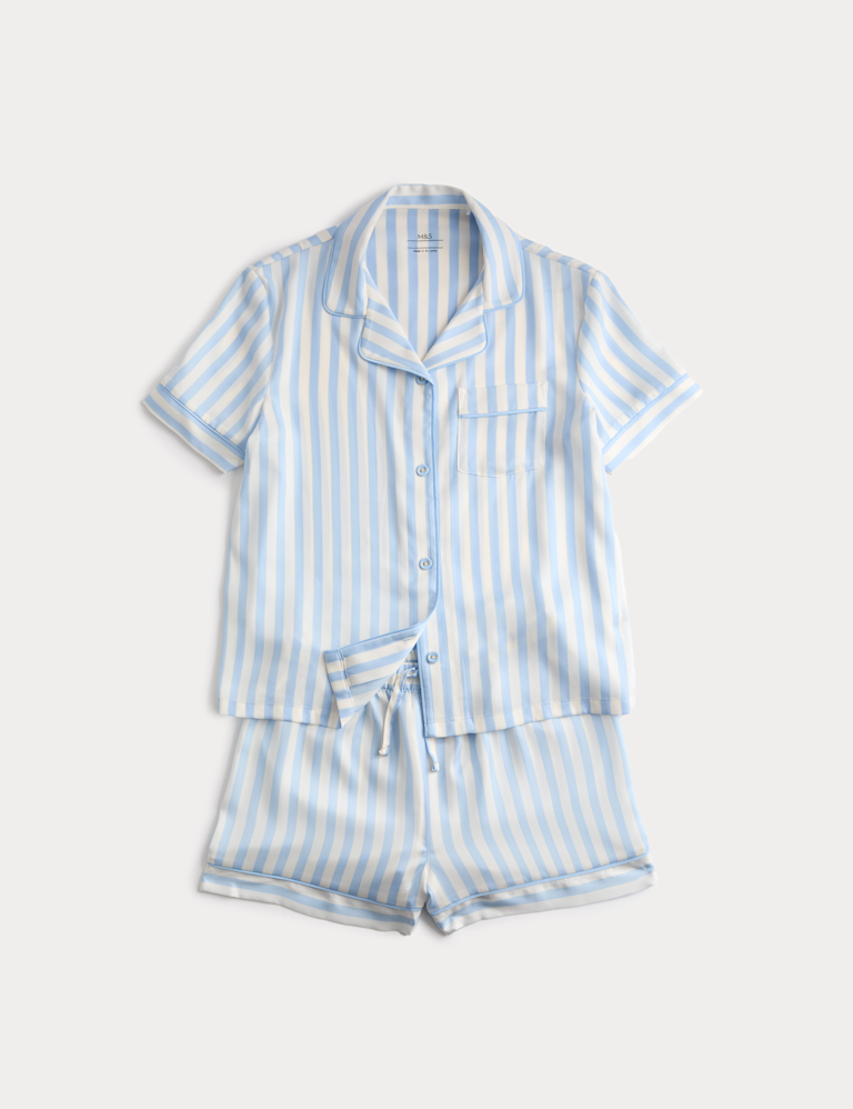 Kids’ Satin Striped Pyjamas (3-16 Years)