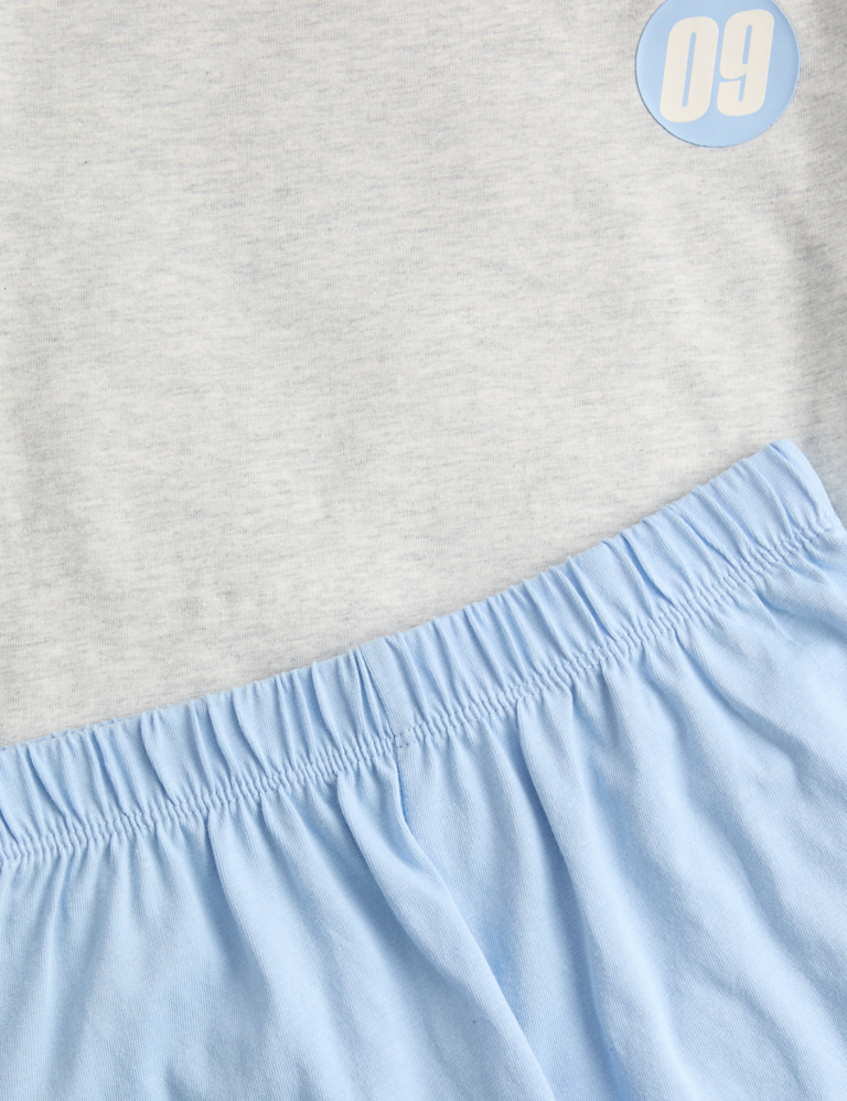 Pure Cotton Car Graphic Pyjamas (12 Mths – 8 Yrs)