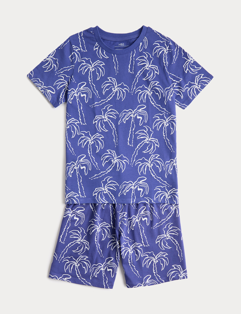 Kids’ Palm Tree Graphic Short Pyjamas (1-16 Yrs)