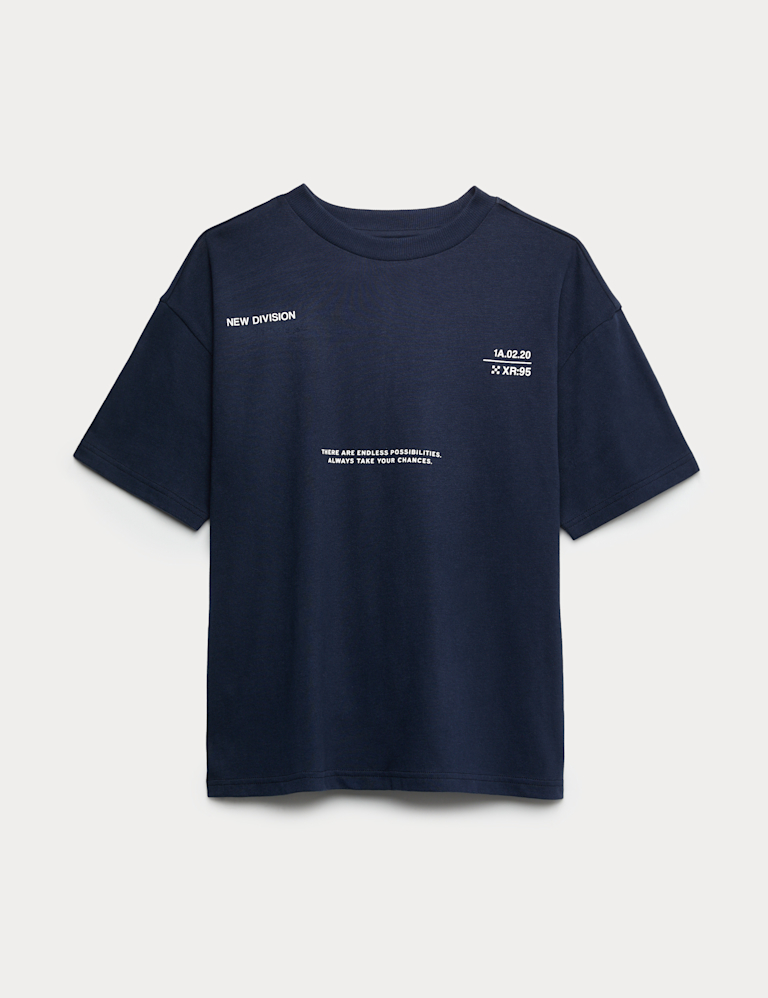Pure Cotton Graphic T-Shirt (6-16 Yrs) Pure Cotton Graphic T-Shirt (6-16 Yrs)