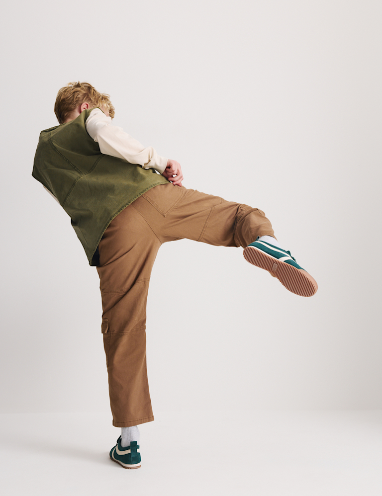 Cotton Rich Cargo Trousers (6-16 Yrs)