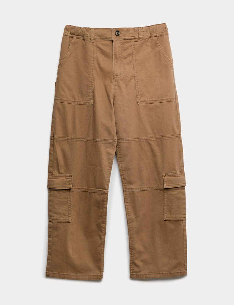 Cotton Rich Cargo Trousers (6-16 Yrs)