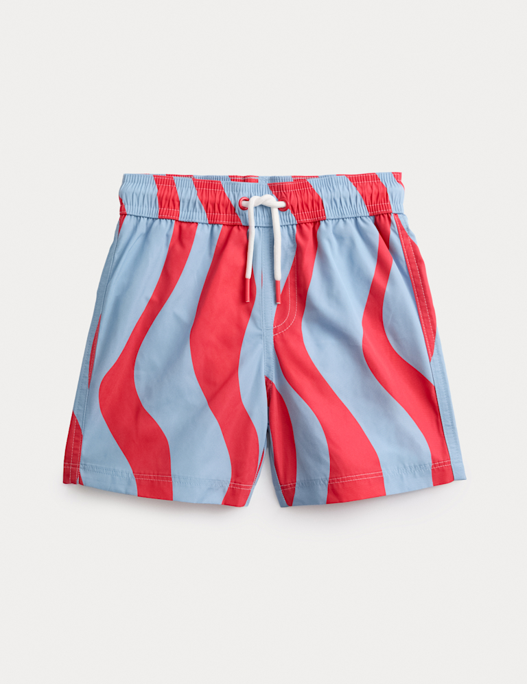 Wave Striped Swim Shorts (2-7 Yrs)