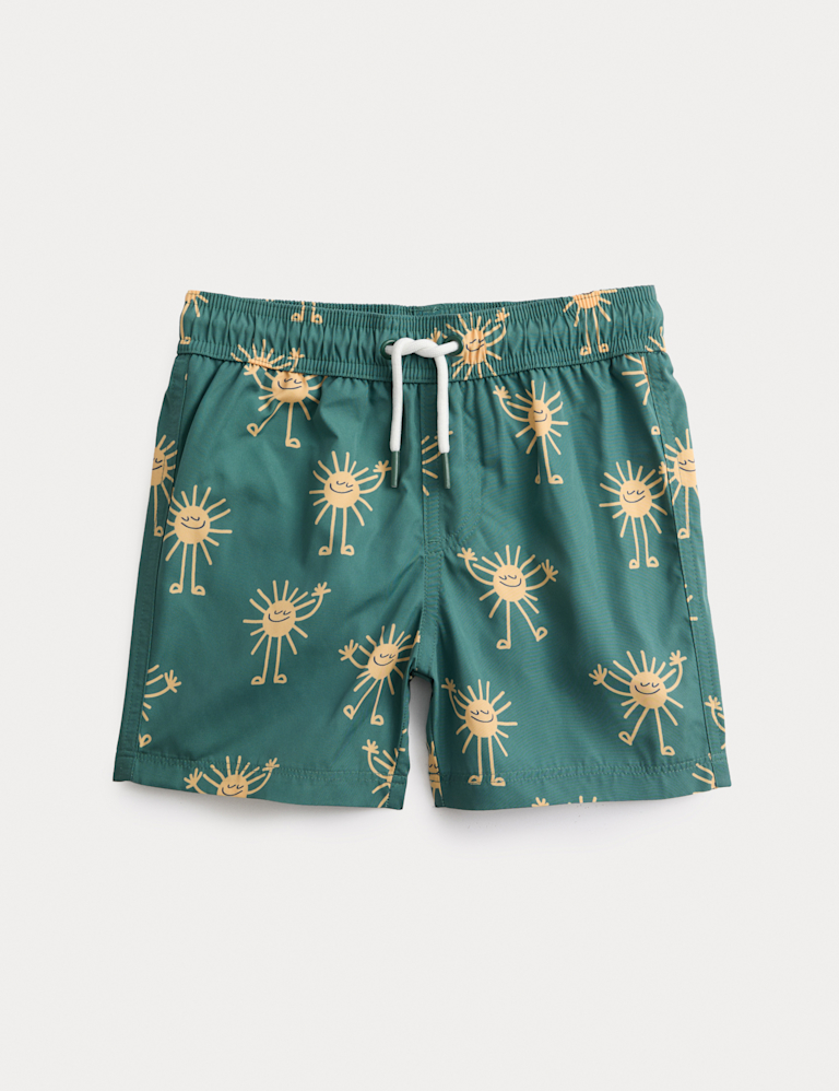 Sun Print Swim Shorts (2-8 Yrs)
