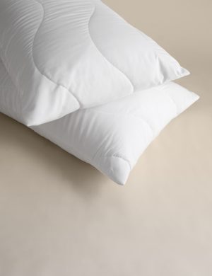 2 Pack Smart Wash & Dry Anti Allergy Pillow Protectors