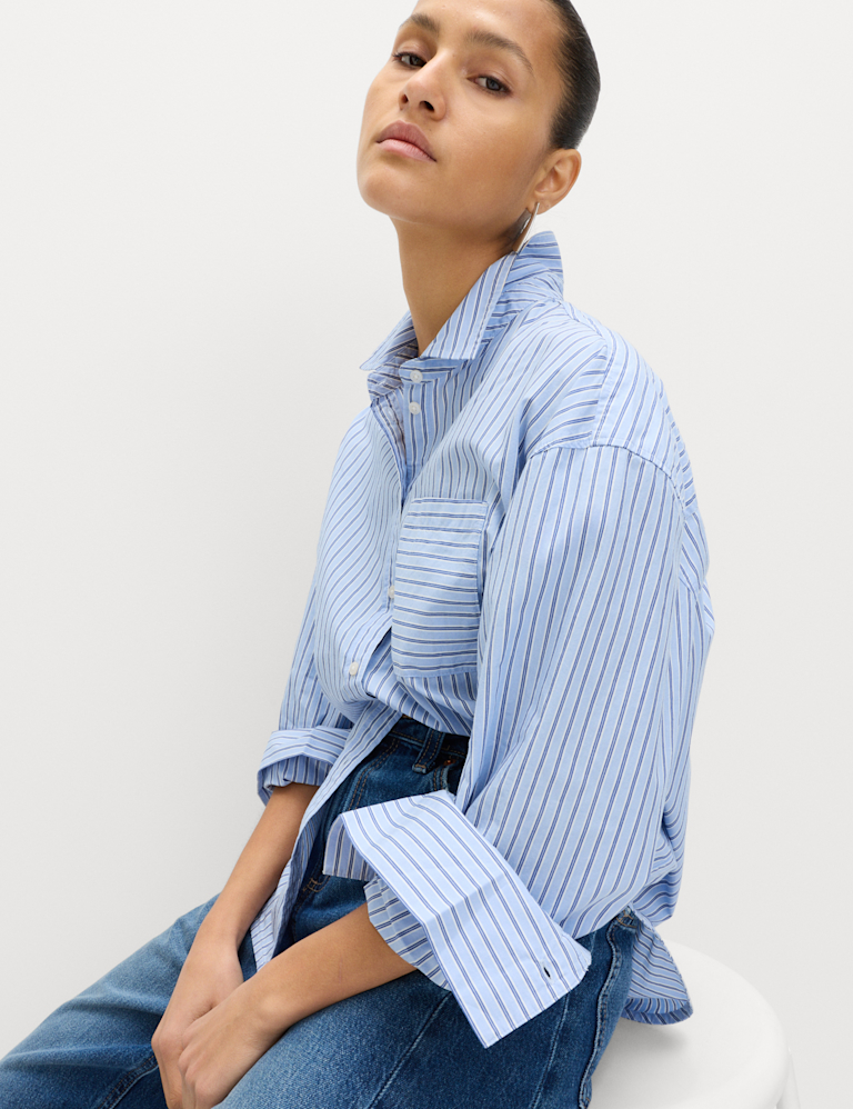 Pure Cotton Striped Shirt Pure Cotton Striped Shirt