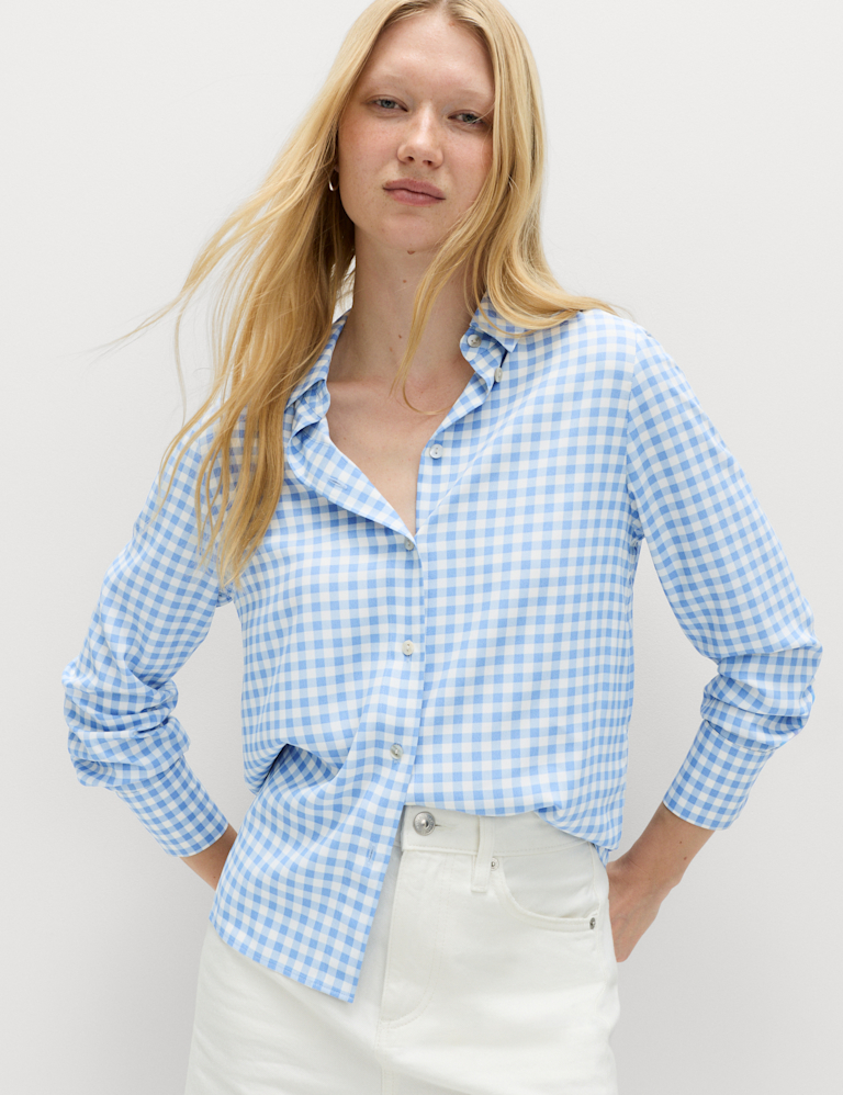 Printed Collared Shirt Printed Collared Shirt