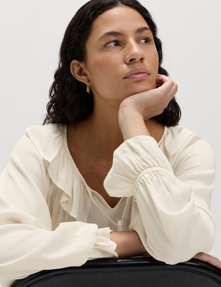 Frill Detail Blouse