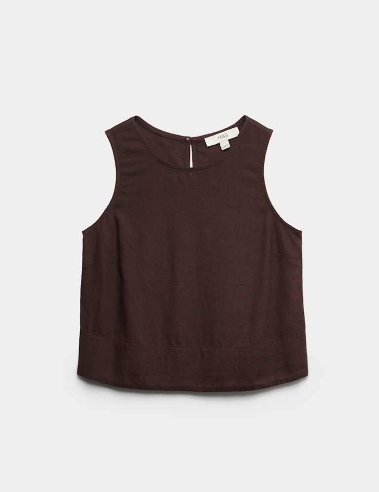 Vest with Linen