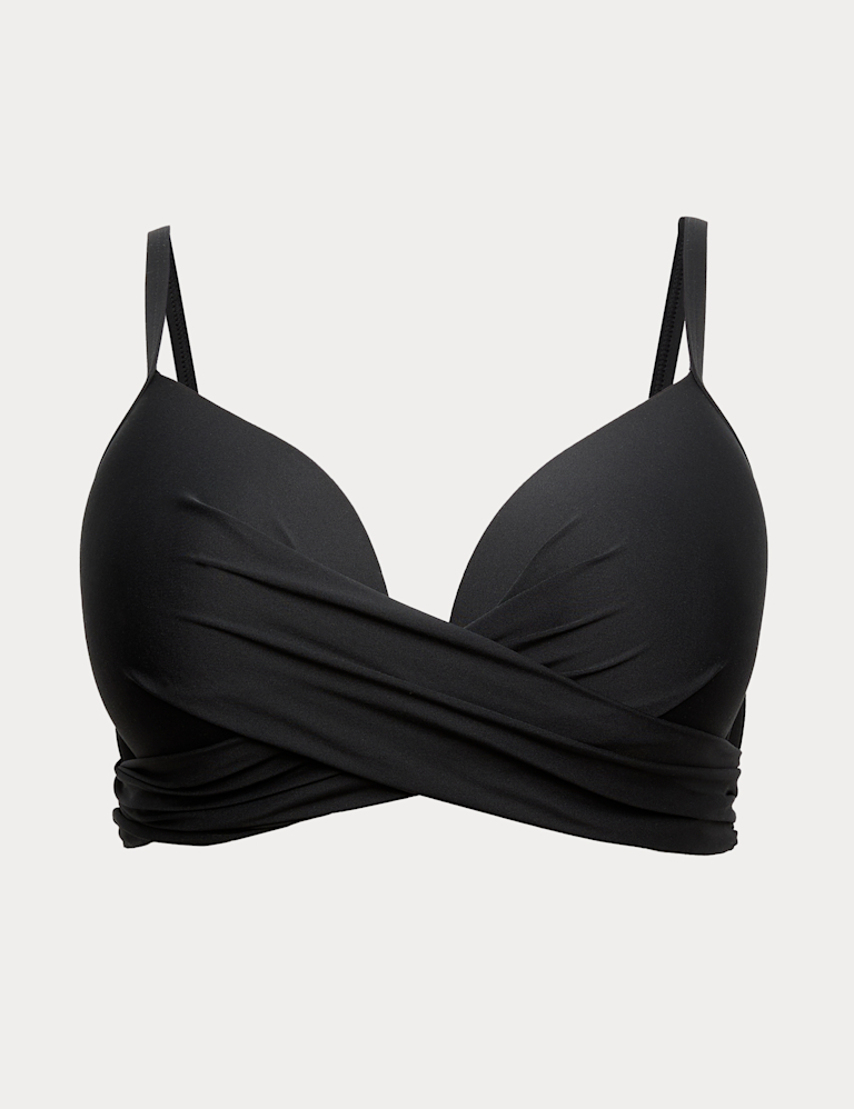 Underwired Plunge Bikini Top (D-G)