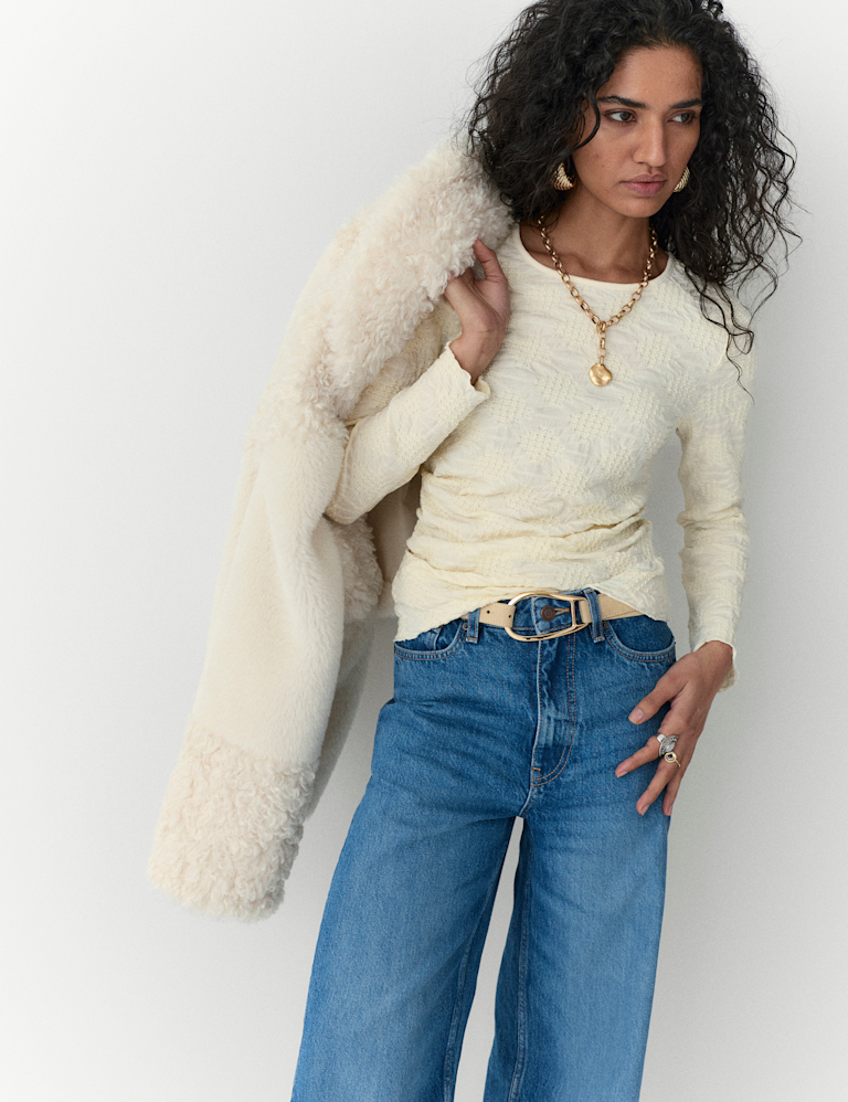 Jersey Textured Top