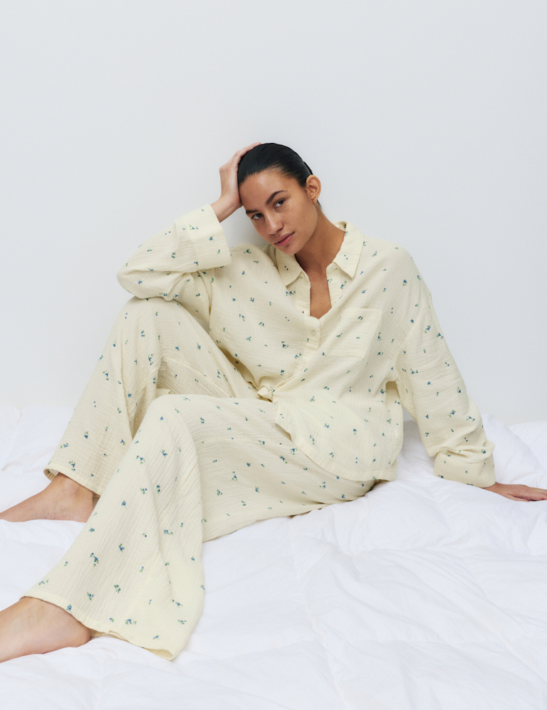 Cool Comfort™ Muslin Pyjama Bottoms