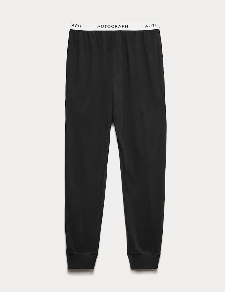 Supima® Cotton Modal Elasticated Pyjama Joggers
