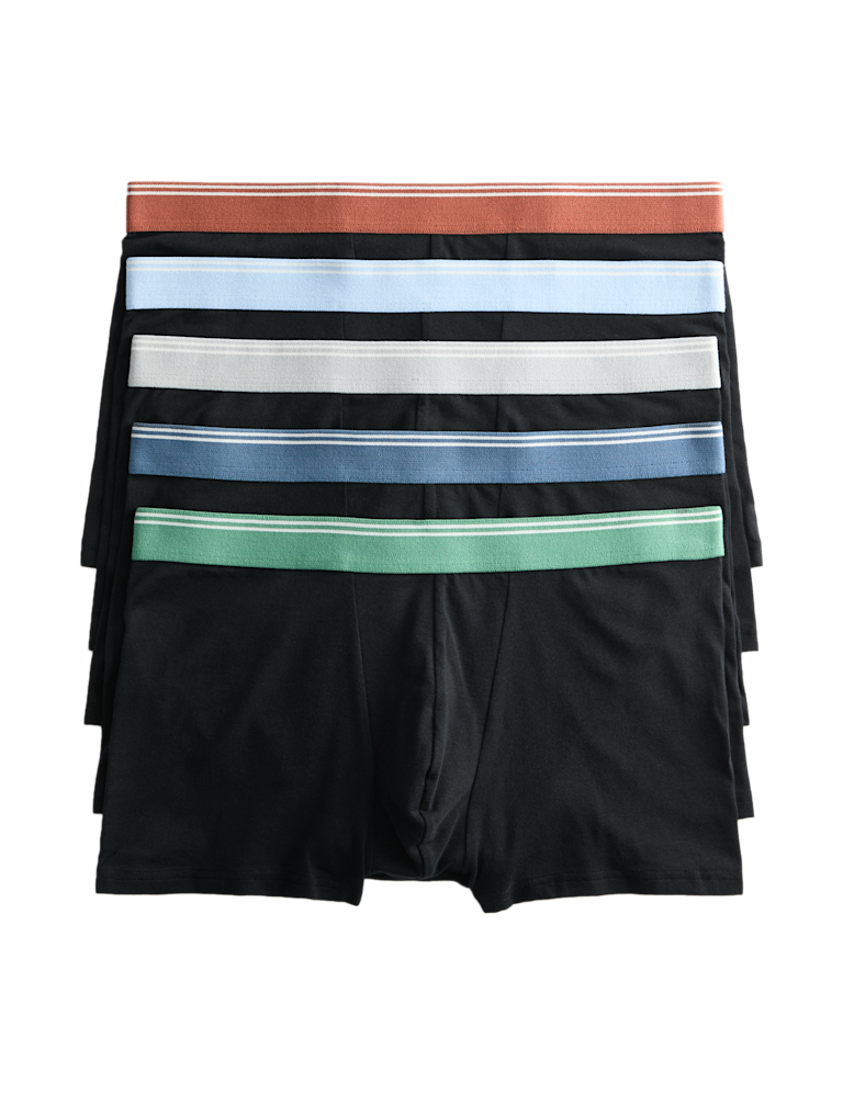 5 Pack Cotton Stretch Hipsters