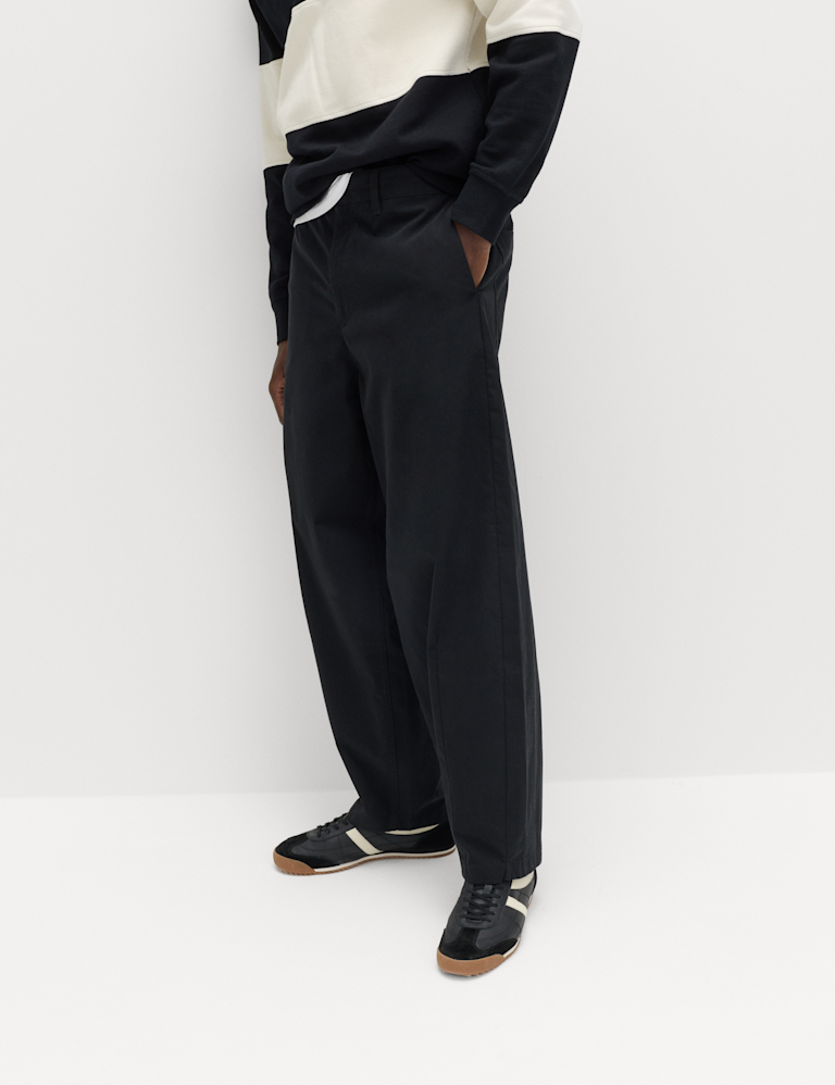 Barrel Fit Trousers Barrel Fit Trousers