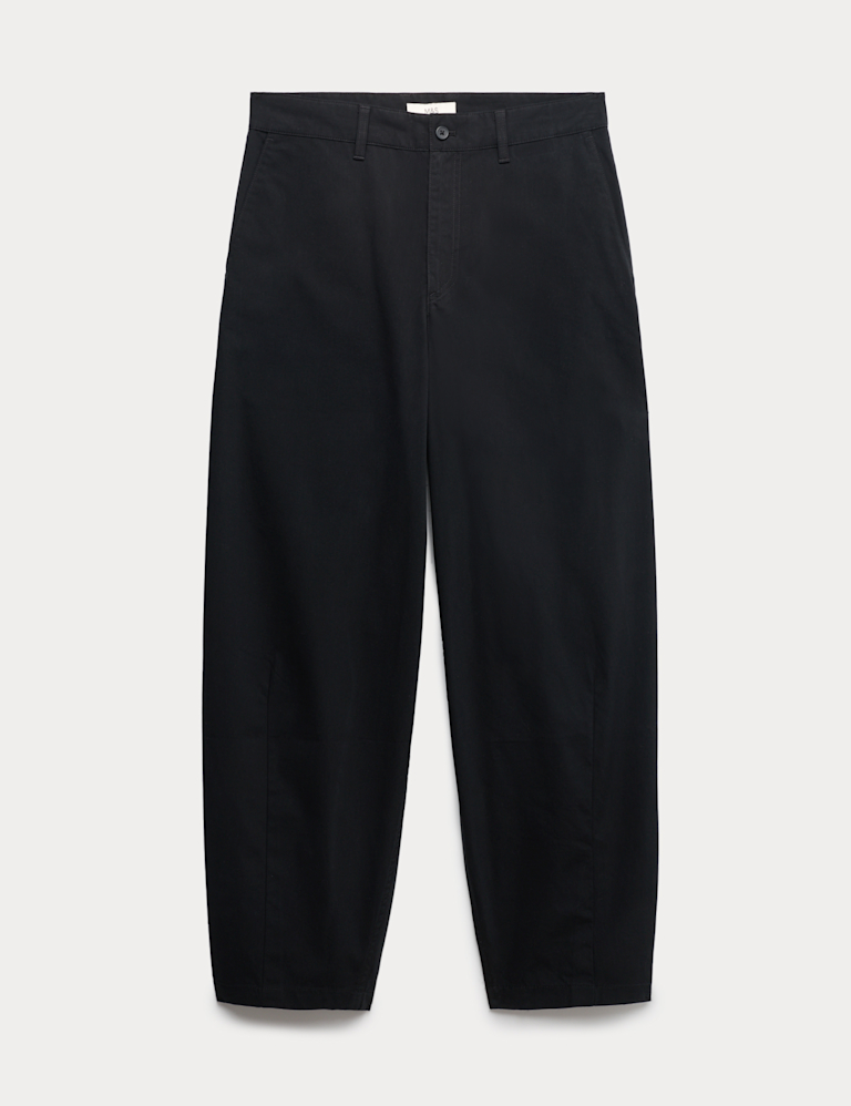 Barrel Fit Trousers