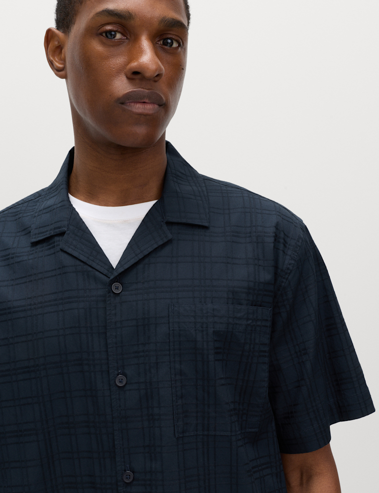 Regular Fit Pure Cotton Short Sleeve Shirt