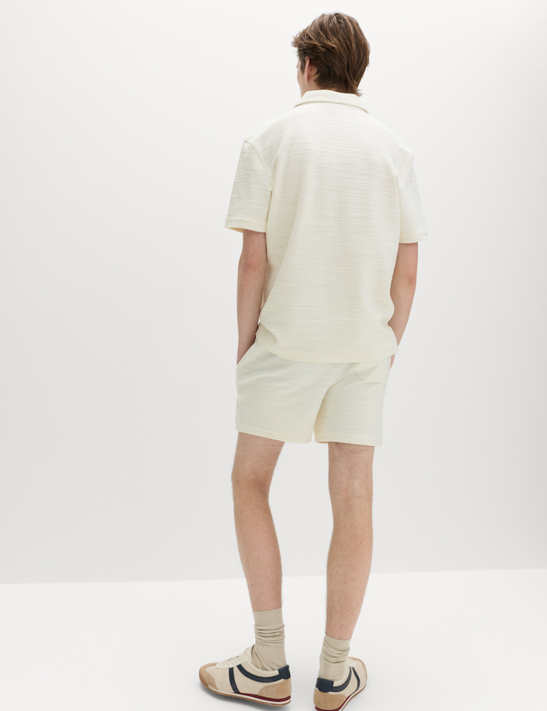 Bouclé Cotton Rich Shorts