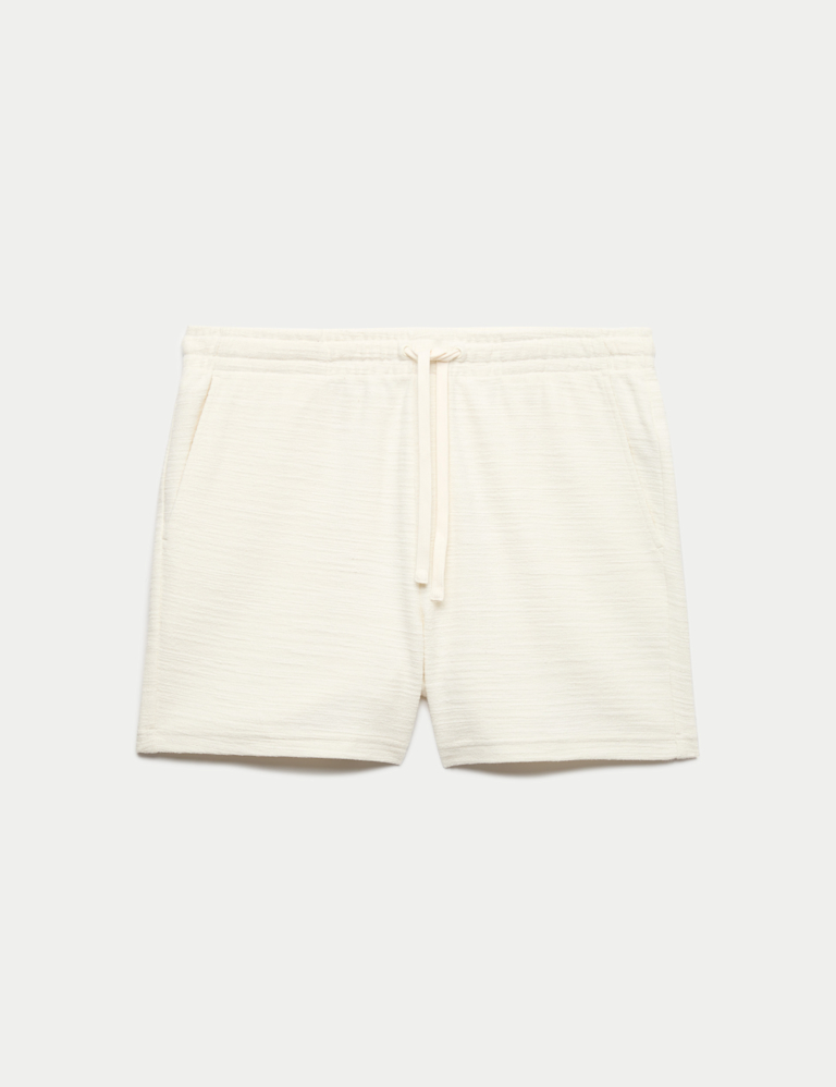 Bouclé Cotton Rich Shorts