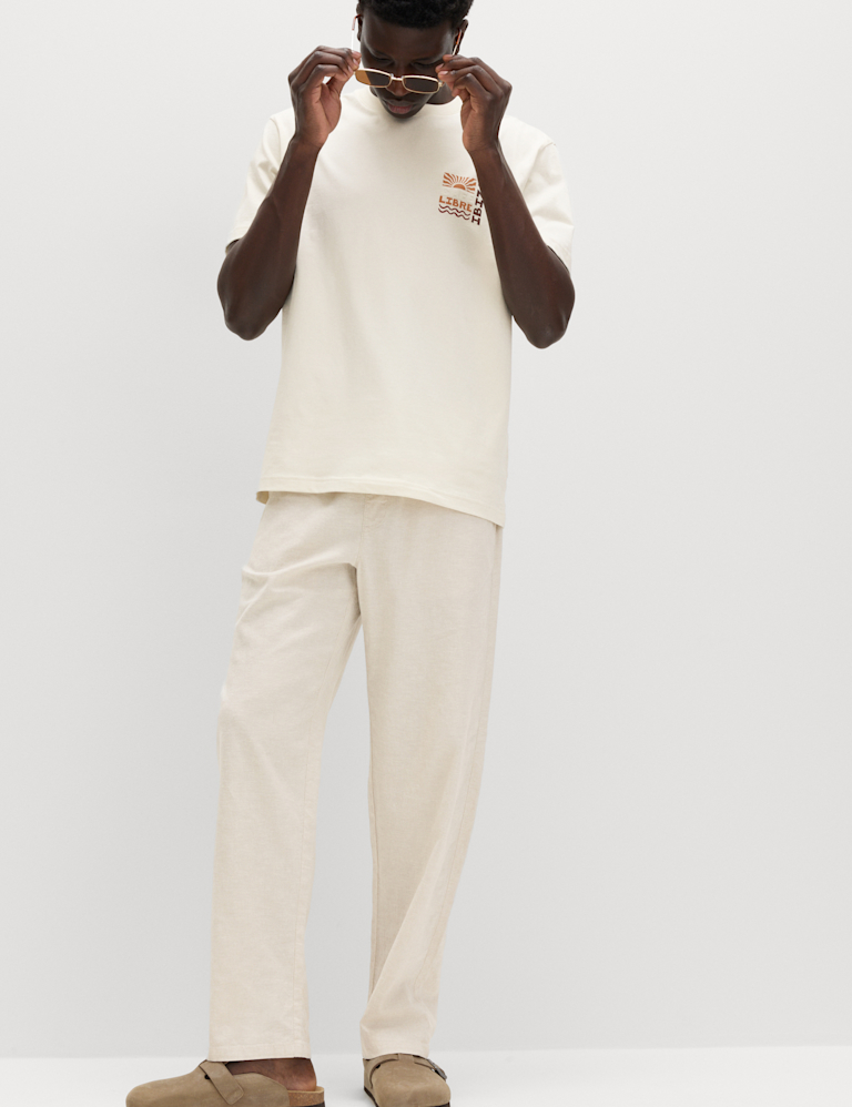 Pure Cotton Libre Ibiza Graphic T shirt
