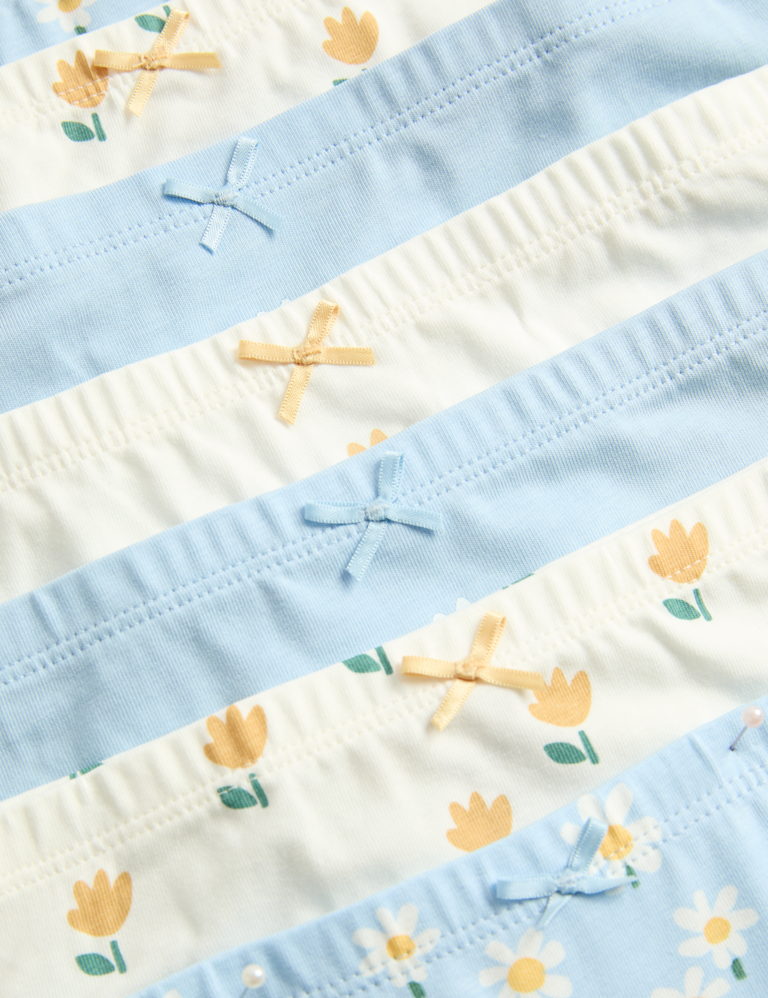 7 Pack Floral Knickers (18 Mths-14 Yrs)