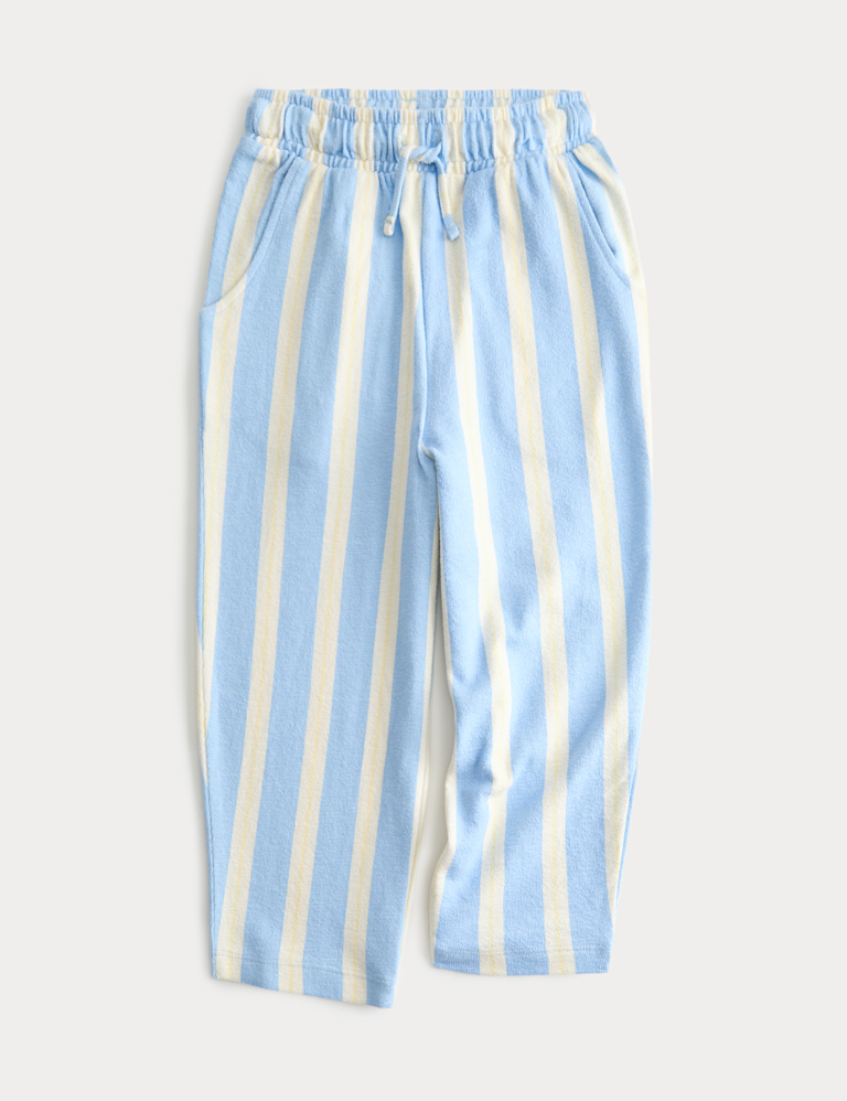 Pure Cotton Striped Trousers (2-10 Yrs) Pure Cotton Striped Trousers (2-10 Yrs)