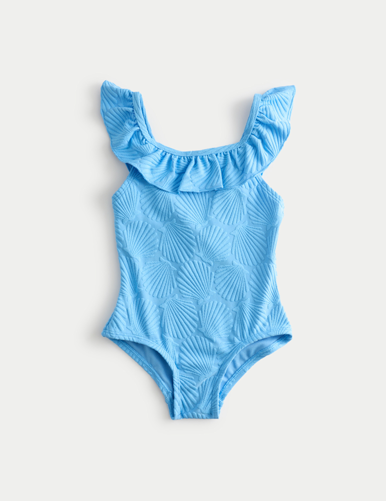 Shell Frill Swimsuit (2-8 Yrs) Shell Frill Swimsuit (2-8 Yrs)