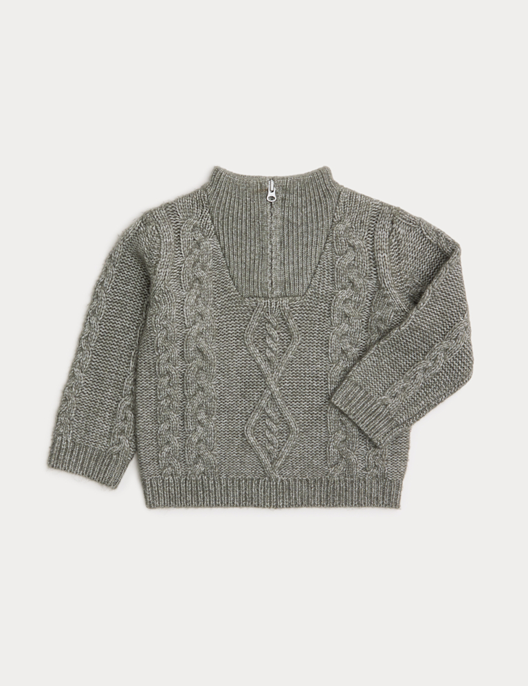 Knitted Ribbed Jumper (0-8 Yrs)