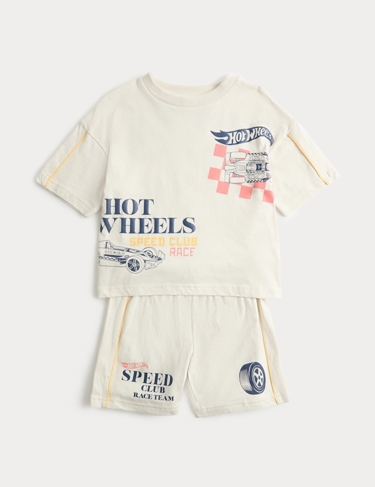 Pure Cotton Hot Wheels™ Pyjamas (1-8 Yrs) Pure Cotton Hot Wheels™ Pyjamas (1-8 Yrs)