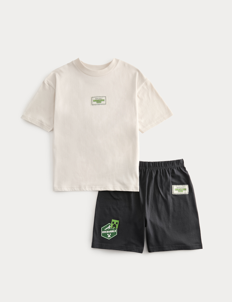 Pure Cotton Minecraft™ Pyjamas (6-16 Yrs)