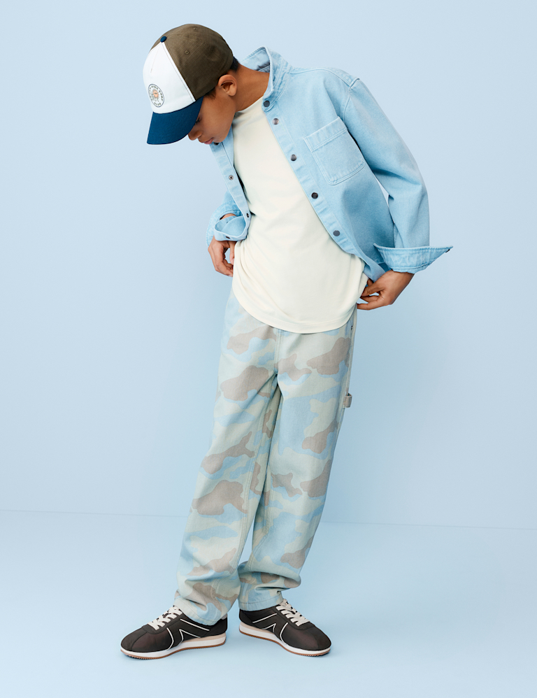 Baggy Fit Denim Camouflage Jeans (2-16 Yrs) Baggy Fit Denim Camouflage Jeans (2-16 Yrs)