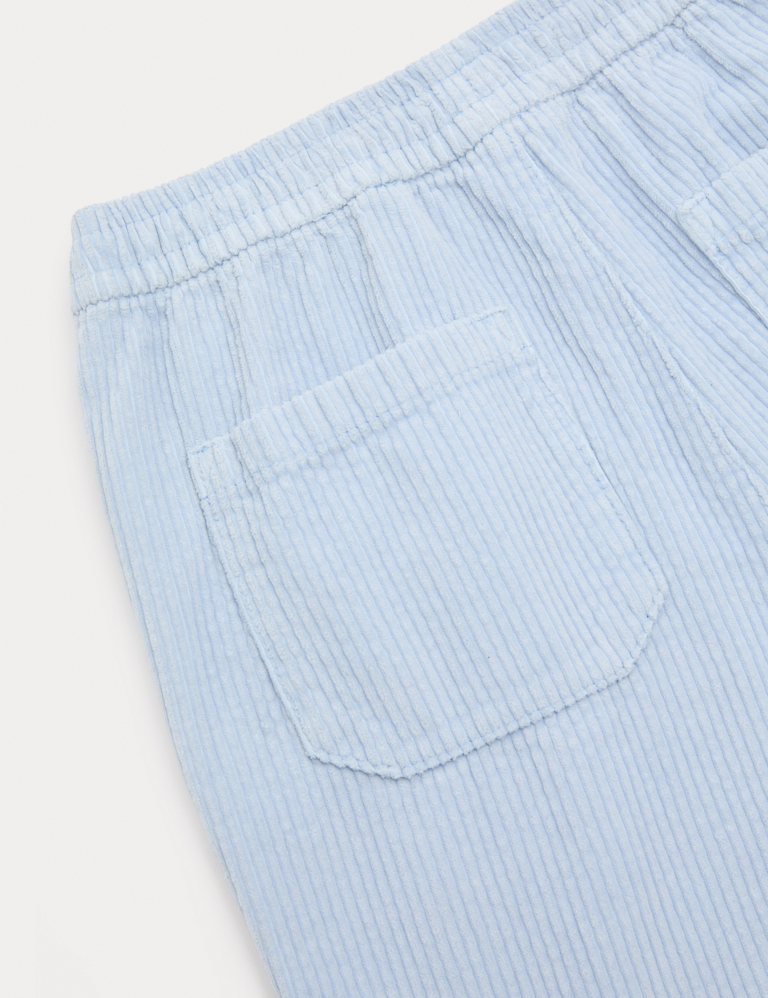 Pure Cotton Corduroy Shorts (6-16 Yrs)