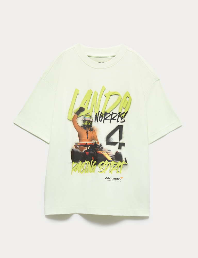 Pure Cotton McLaren™ Graphic T-Shirt (6-16 Yrs) Pure Cotton McLaren™ Graphic T-Shirt (6-16 Yrs)