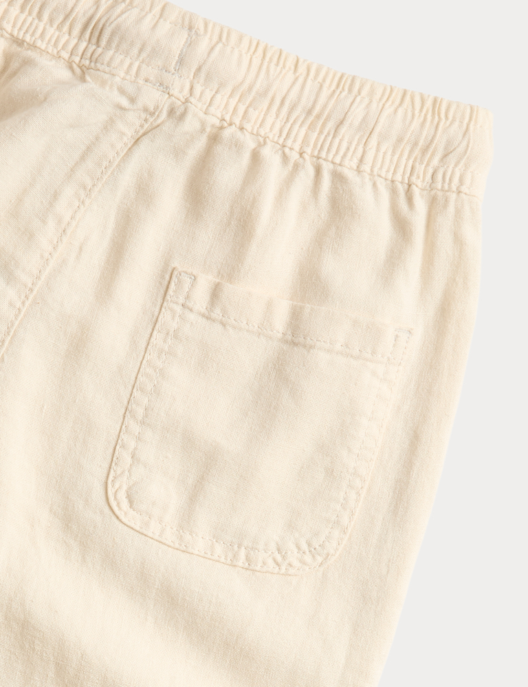 Linen Rich Trousers (2-8 Yrs)