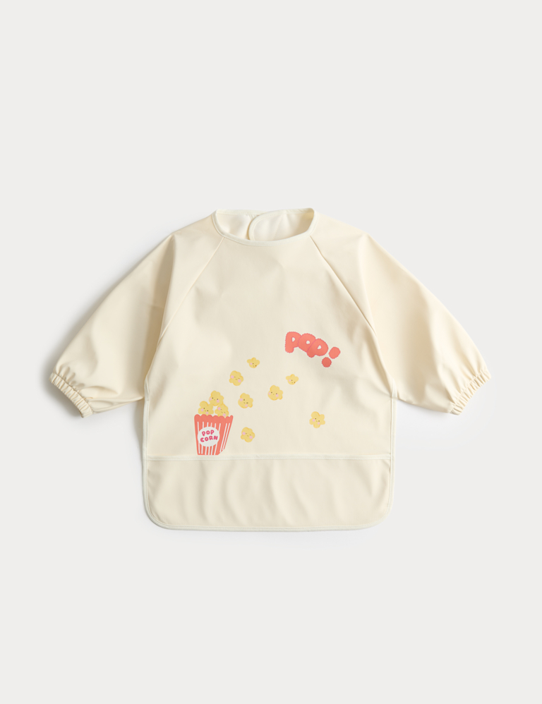 Popcorn Dribble Bib (6 Mths-3 Yrs) Popcorn Dribble Bib (6 Mths-3 Yrs)