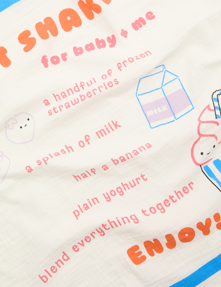 2 Pack Milkshake Muslin Squares
