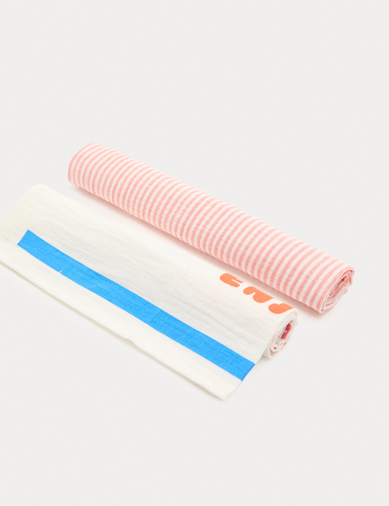 2 Pack Milkshake Muslin Squares