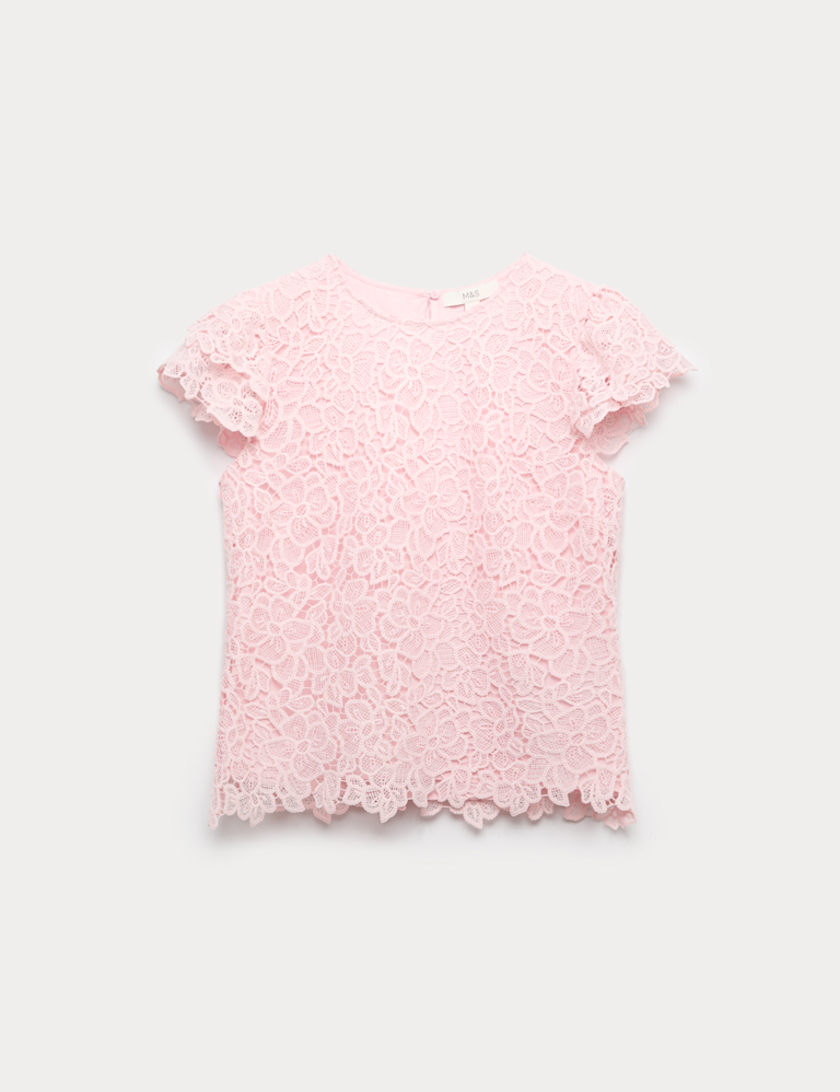 Embroidered Floral Top