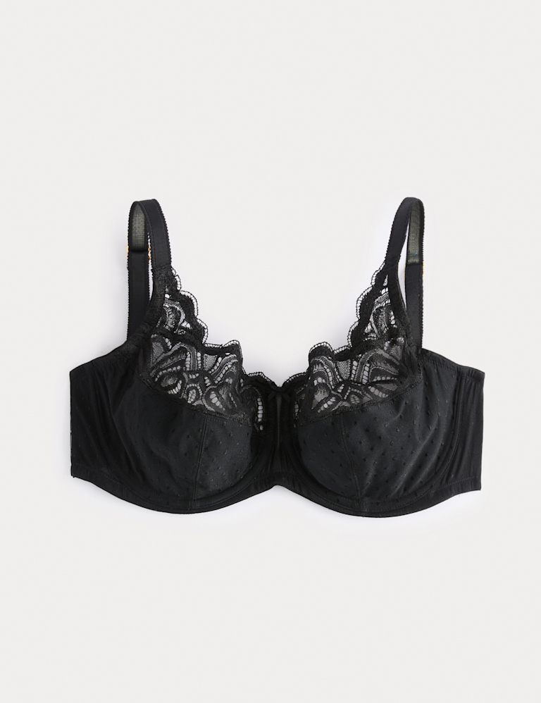 Amelia Lace Wired Full Cup Bra (F-J)
